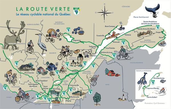 Route Verte de Vélo Québec